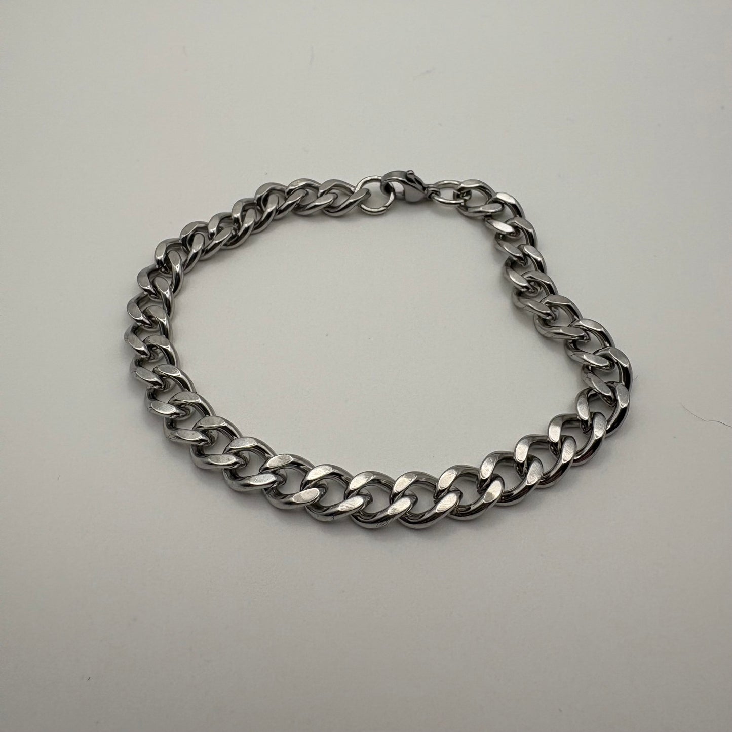 6 mm Cuban Chain - Bracelet - Stainless Steel