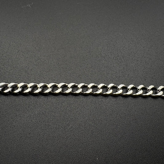 4.3 mm Cuban Chain - Necklace - Stainless Steel