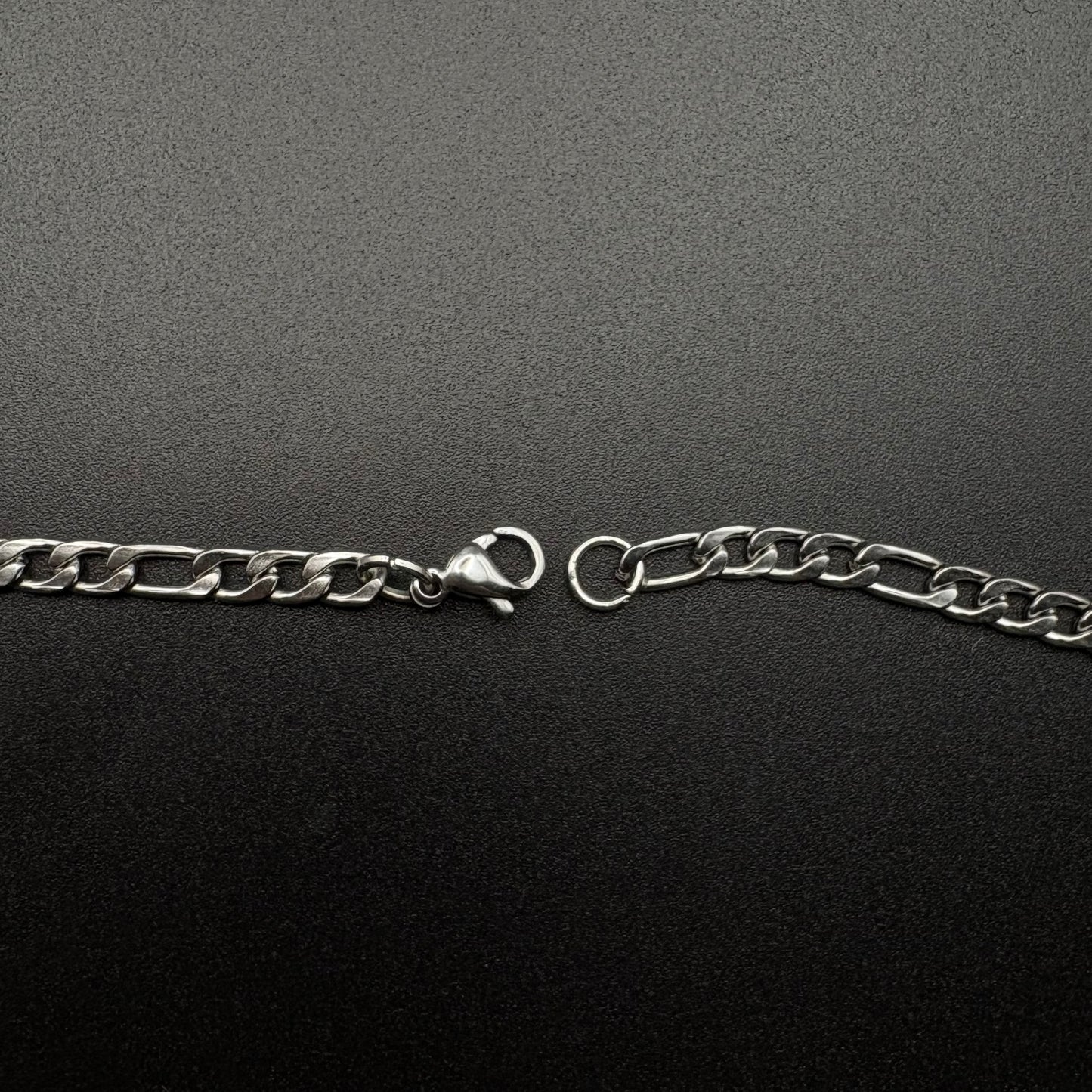 3.5 mm Figaro Chain - Necklace- Stainless Steel